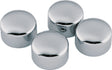 Bikers Choice Evolution & Twin Cam Chrome Head Bolt Cover Set Bikers Choice Engine Covers  AXOPROS