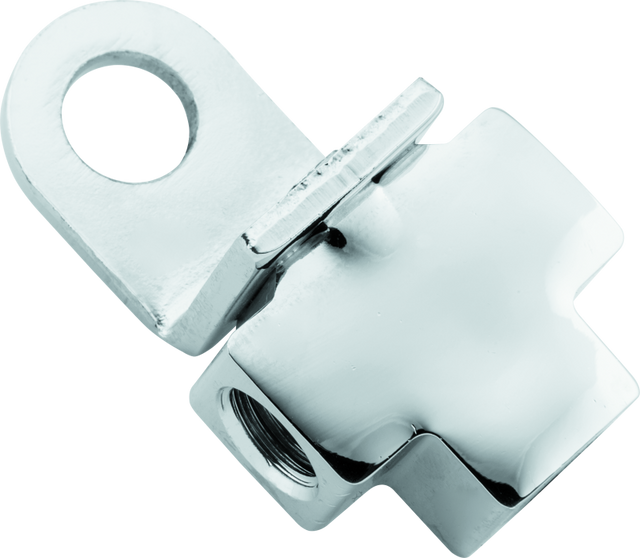 Bikers Choice L72-84 FLH 78-86 FXWG 80-85 XL Chrome Rear Brake Tee Replaces H-D 42318-72 Bikers Choice Brake Hardware  AXOPROS