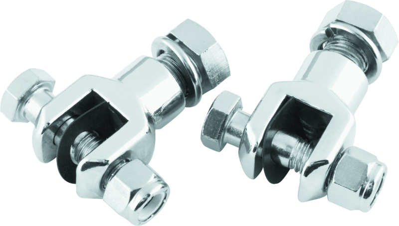 Bikers Choice L72-98 BT & XL Chrome Footpeg Clevis With Hardware 1/2-20 Male Peg Pr Bikers Choice Footpegs  AXOPROS