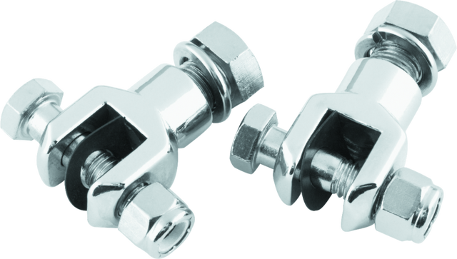 Bikers Choice L72-98 BT & XL Chrome Footpeg Clevis With Hardware 1/2-20 Male Peg Pr Bikers Choice Footpegs  AXOPROS