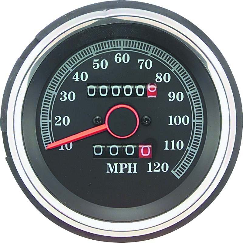 Bikers Choice L84-90XL 85-87 FXRS 87-90 FX Replacement Speedo Blk Face 120 Mph Repl H-D 67037-85A Bikers Choice Gauges  AXOPROS