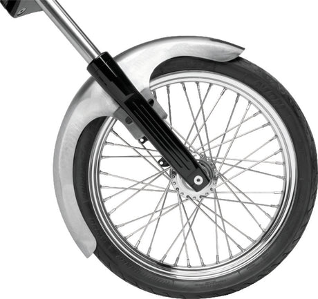 Bikers Choice Outlaw Raw Front Fender Wide Glide 21 Inch Wheel Undrilled Custom Bikers Choice Fenders  AXOPROS