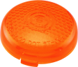 Bikers Choice Replacement Honycomb Amber Lens For LED Bullet Turn Signal Bikers Choice Lights Corner  AXOPROS