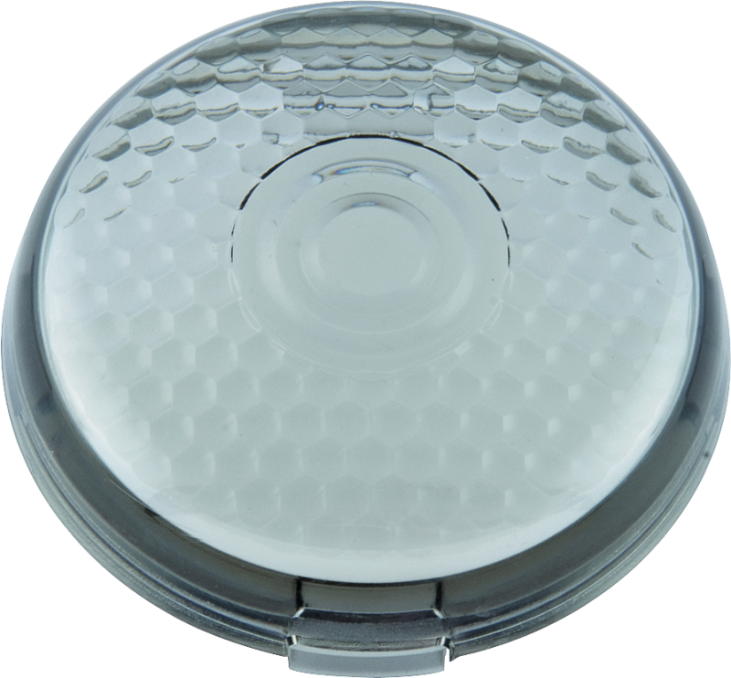 Bikers Choice Replacement Honycomb Smoke Lens For LED Bullet Turn Signal Bikers Choice Lights Corner  AXOPROS