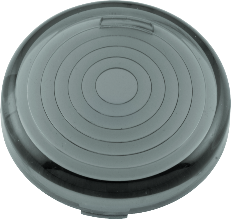 Bikers Choice Replacement Smoke Lens For LED Bullet Turn Signal Bikers Choice Lights Corner  AXOPROS