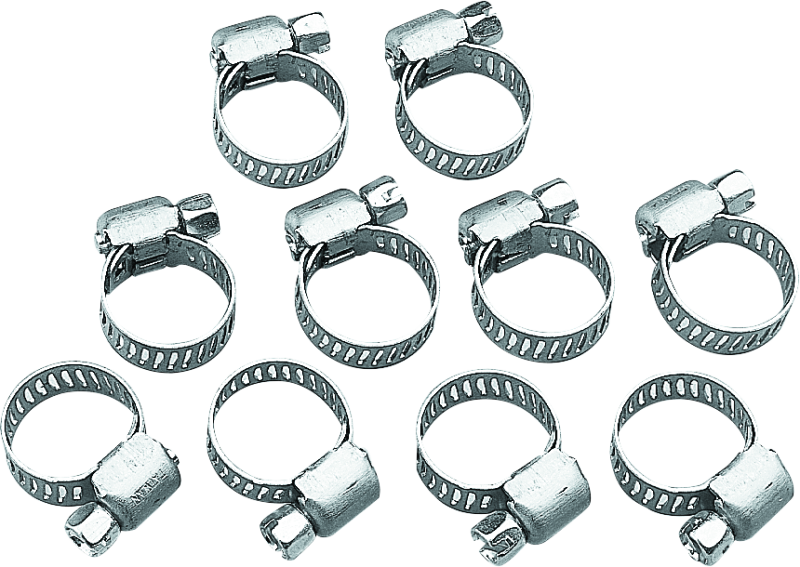 Bikers Choice Stainless Steel Mini Clamp 10 Pk Bikers Choice Clamps  AXOPROS
