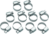Bikers Choice Stainless Steel Mini Clamp 10 Pk Bikers Choice Clamps  AXOPROS