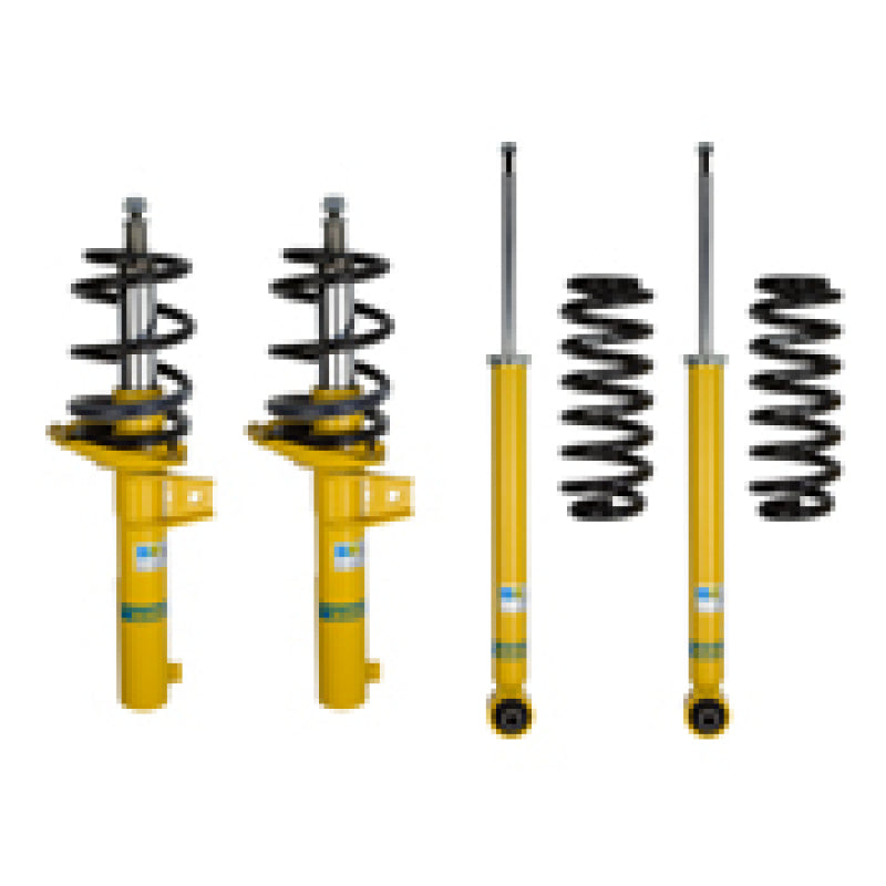 Bilstein B12 15-16 Audi S3 Prestige L4 2.0L/Premium Plus L4 2.0L Front and Rear Suspension Kit Bilstein Shock & Spring Kits  AXOPROS