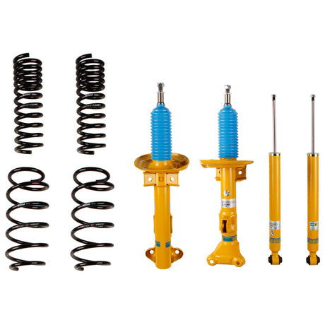 Bilstein B12 2008 Mercedes-Benz C300 Base Front and Rear Suspension Kit Bilstein Shock & Spring Kits  AXOPROS