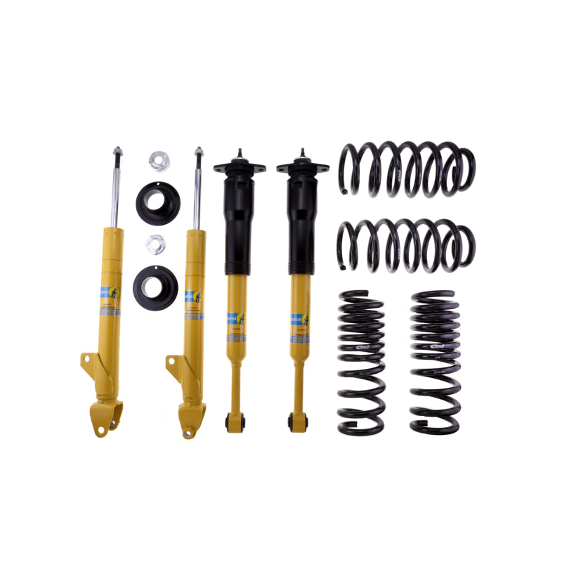 Bilstein B12 (Pro-Kit) 06-10 Dodge Charger V6/V8 2.7L/3.5L/5.7L Front & Rear Suspension Kit Bilstein Shock & Spring Kits  AXOPROS