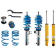 Bilstein B14 2008 Audi TT Quattro Base Front and Rear Suspension Kit Bilstein Coilovers  AXOPROS