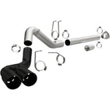 Black DPF Series Diesel 4in. Filter-Back MagnaFlow Exhaust Products Exhaust System Kit  AXOPROS
