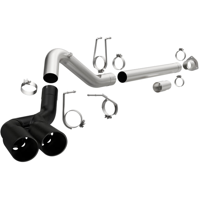 Black DPF Series Diesel 4in. Filter-Back MagnaFlow Exhaust Products Exhaust System Kit  AXOPROS