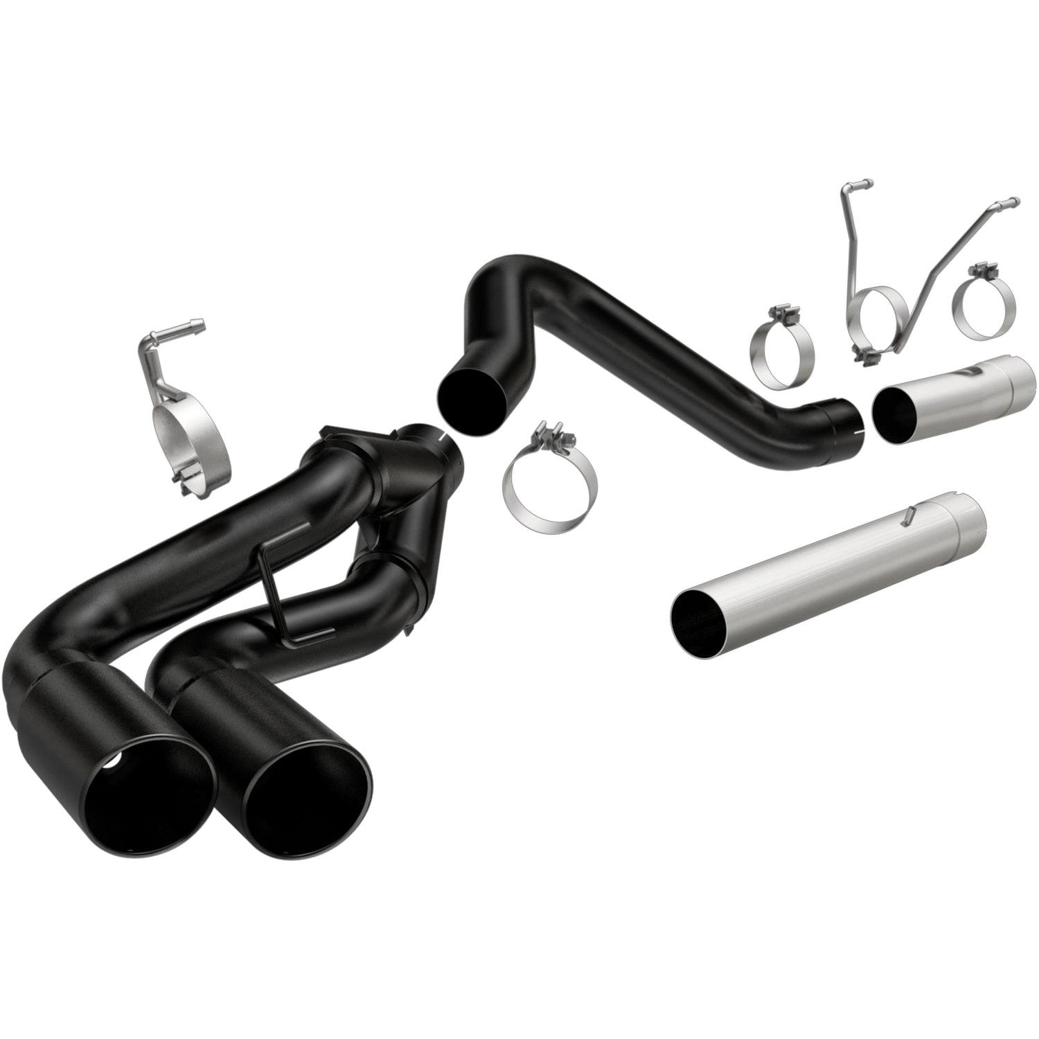 Black DPF Series Diesel 4in. Filter-Back MagnaFlow Exhaust Products Exhaust System Kit  AXOPROS