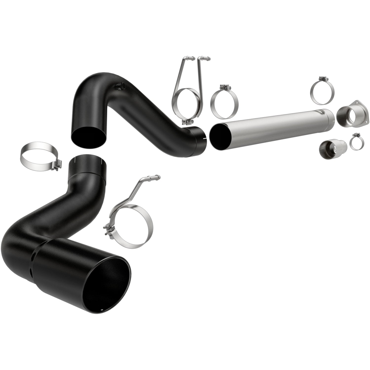 Black DPF Series Diesel 5in. Filter-Back MagnaFlow Exhaust Products Exhaust System Kit  AXOPROS