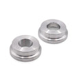 BLOX 2-Piece Billet Aluminum Solid Shifter Bushing B-Series Transmissions - Silver BLOX Racing Shifter Bushings  AXOPROS