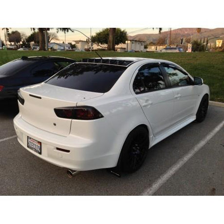BLOX Racing 08+ Mitsubishi Lancer Vortex Generator - ABS Black BLOX Racing Vortex Generators  AXOPROS