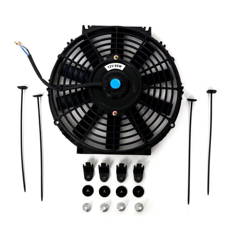 BLOX Racing 10inch Electric Slim Fan - Black BLOX Racing Fans & Shrouds  AXOPROS