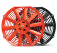 BLOX Racing 12inch Electric Slim Fan - Red BLOX Racing Fans & Shrouds  AXOPROS