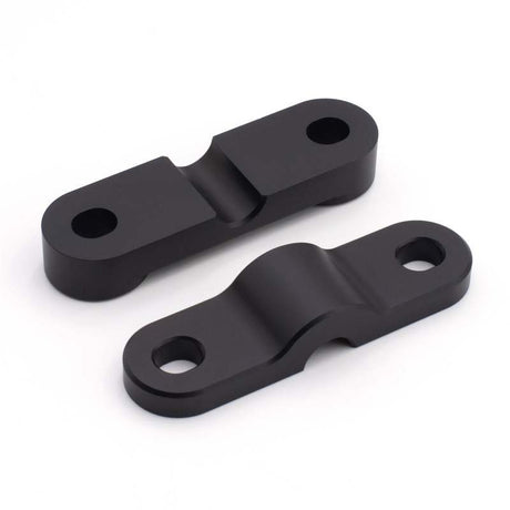 BLOX Racing 2-Pc Solid Shifter Bushing Kit Rear - Civic Integra - Black BLOX Racing Shifter Bushings  AXOPROS