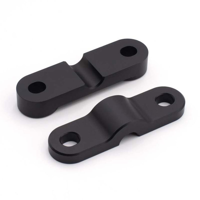 BLOX Racing 2-Pc Solid Shifter Bushing Kit Rear - Civic Integra - Black BLOX Racing Shifter Bushings  AXOPROS