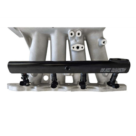 BLOX Racing Honda B-Series Xtreme Aluminum Fuel Rail - Black BLOX Racing Fuel Rails  AXOPROS
