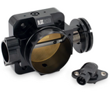 BLOX Racing Honda B/D/H/F Series Engines 76mm Black Billet Throttle Body V2 BLOX Racing Throttle Bodies  AXOPROS