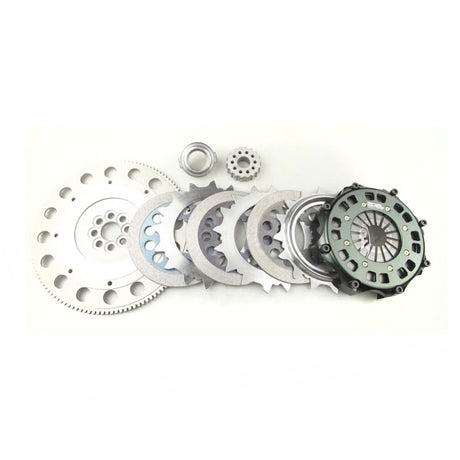 BLOX Racing Honda K20/K24 K-Series 7.25in Twin Disc Clutch Kit BLOX Racing Clutch Kits - Multi  AXOPROS