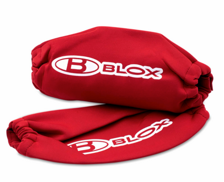 BLOX Racing Neoprene Coilover Covers - Red (Pair) BLOX Racing Coilover Components  AXOPROS