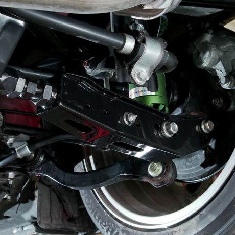 BLOX Racing Rear Lower Control Arms - Black (2013+ Subaru BRZ/Toyota 86 / 2008+ Subaru WRX/STI) BLOX Racing Suspension Arms & Components  AXOPROS