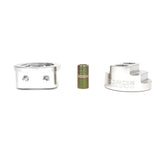 BLOX Racing Remote Oil Filter Relocation Kit - Polished BLOX Racing Oil Filter Blocks  AXOPROS