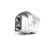 BLOX Racing Remote Oil Filter Relocation Kit - Polished BLOX Racing Oil Filter Blocks  AXOPROS