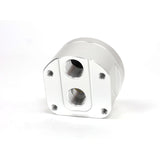BLOX Racing Remote Oil Filter Relocation Kit - Polished BLOX Racing Oil Filter Blocks  AXOPROS