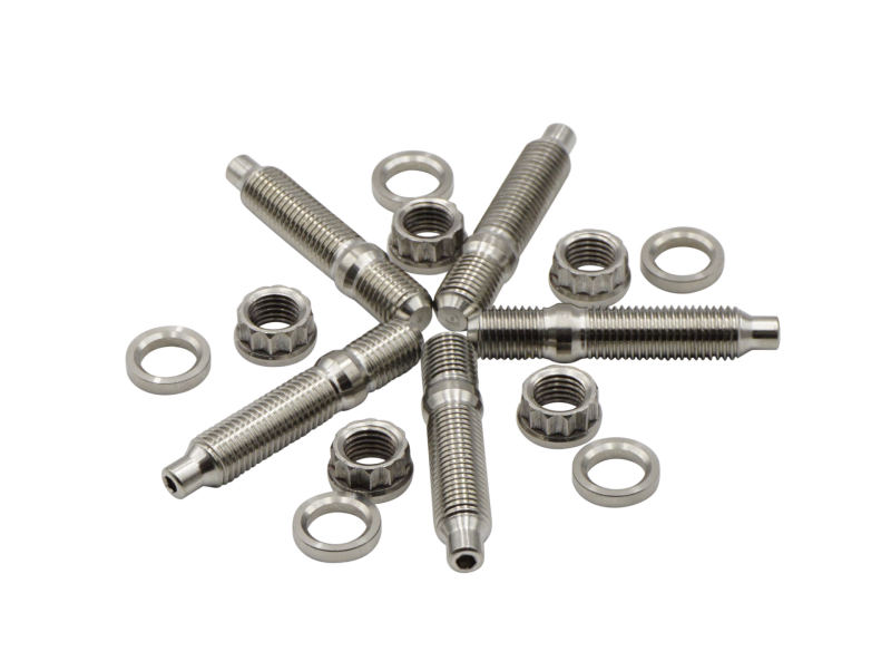 BLOX Racing Stainless Steel Exhaust Manifold Studs 5-Piece Set - M10x1.25 55mm BLOX Racing Hardware Kits - Other  AXOPROS