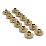 BLOX Racing Subframe Hard Collar Kit for All S2000 - Front and Rear total 12 Pieces (Gold) BLOX Racing Suspension Arms & Components  AXOPROS