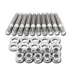 BLOX Racing SUS303 Stainless Steel Exhaust Manifold Stud Kit M8 x 1.25mm 45mm in Length - 7-piece BLOX Racing Hardware Kits - Other  AXOPROS