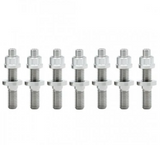 BLOX Racing SUS303 Stainless Steel Exhaust Manifold Stud Kit M8 x 1.25mm 45mm in Length - 9-piece BLOX Racing Hardware Kits - Other  AXOPROS