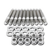 BLOX Racing SUS303 Stainless Steel Intake Manifold Stud Kit M8 x 1.25mm 55mm in Length - 8-piece BLOX Racing Hardware Kits - Other  AXOPROS