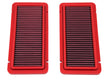 BMC 03-05 Lamborghini Gallardo 5.0 V10 Replacement Panel Air Filters (Full Kit) BMC Air Filters - Drop In  AXOPROS
