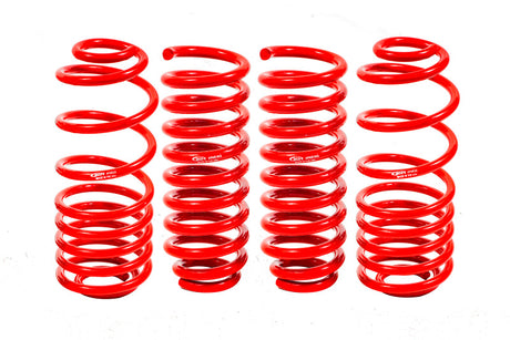 BMR 02-09 Trailblazer Lower Springs Set of 4 2in-3in Drop Red BMR Suspension Lowering Springs  AXOPROS