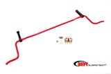 BMR 05-10 S197 Mustang Rear Solid 22mm Sway Bar Kit w/ Bushings & Billet Links - Red BMR Suspension Sway Bars  AXOPROS