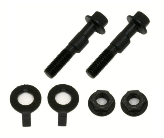 BMR 05-14 S197 Mustang Front Camber Bolts (2 Degree Offset) - Black BMR Suspension Camber Kits  AXOPROS