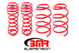 BMR 05-14 S197 Mustang GT Drag Version Lowering Springs (Set Of 4) - Red BMR Suspension Lowering Springs  AXOPROS