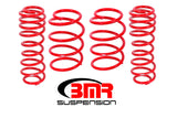 BMR 05-14 S197 Mustang GT Performance Version (Set Of 4) - Red BMR Suspension Lowering Springs  AXOPROS