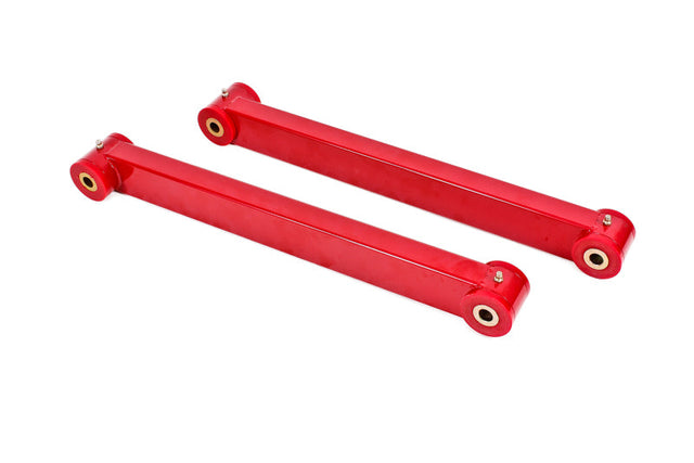BMR 05-14 S197 Mustang Non-Adj. Boxed Lower Control Arms (Polyurethane) - Red BMR Suspension Control Arms  AXOPROS