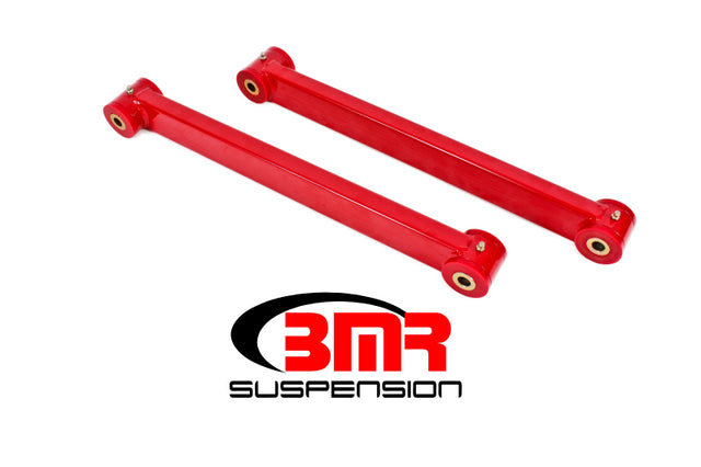 BMR 05-14 S197 Mustang Non-Adj. Boxed Lower Control Arms (Polyurethane) - Red BMR Suspension Control Arms  AXOPROS