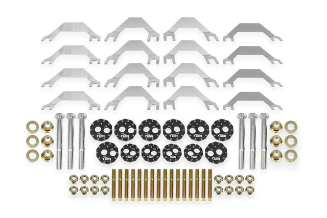 BMR 06-13 Chevrolet Corvette C6 Z06/ 09-13 ZR1 Camber Bolt & Stud Kit - Black Anodized BMR Suspension Camber Kits  AXOPROS