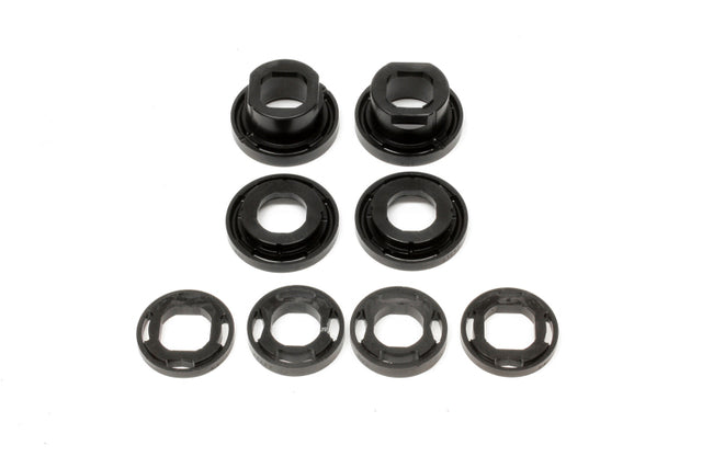 BMR 08-09 Pontiac G8 Rear Cradle Street Version Bushing Kit (Elastomer) - Black BMR Suspension Differential Bushings  AXOPROS