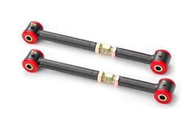 BMR 08-14 Cadillac CTS-V Rear Adjustable Toe Rod w/ Poly Bushings - Black - AXOPROS