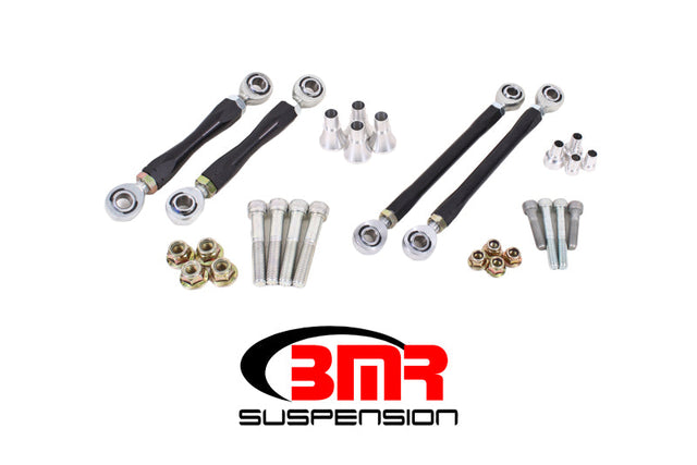 BMR 08-17 Challenger Front and Rear Sway Bar End Link Kit - Black BMR Suspension Suspension Arms & Components  AXOPROS